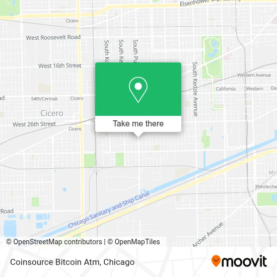 Coinsource Bitcoin Atm map