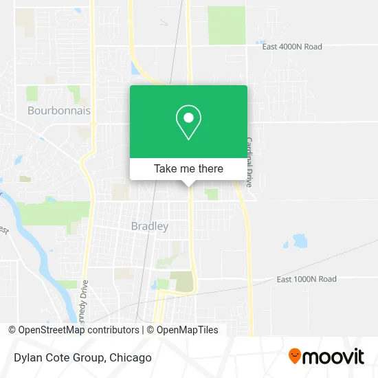 Dylan Cote Group map