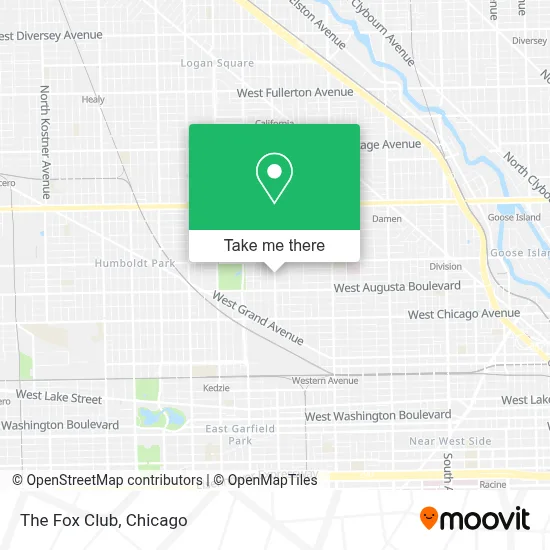The Fox Club map