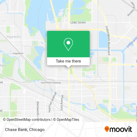Chase Bank map