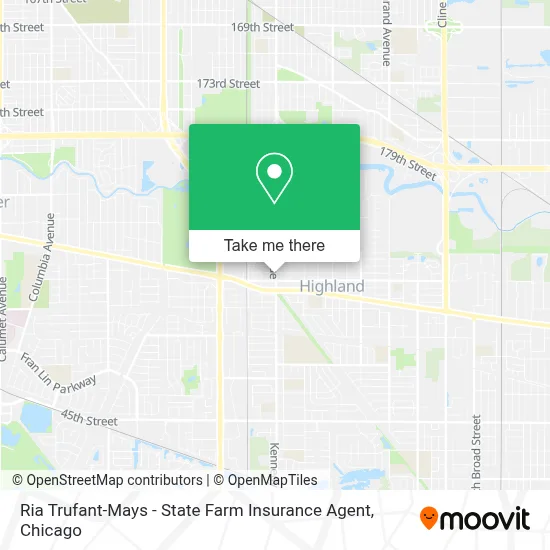 Ria Trufant-Mays - State Farm Insurance Agent map