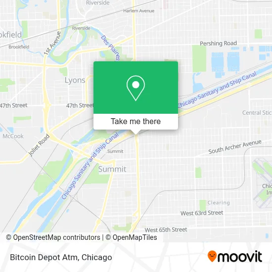Bitcoin Depot Atm map