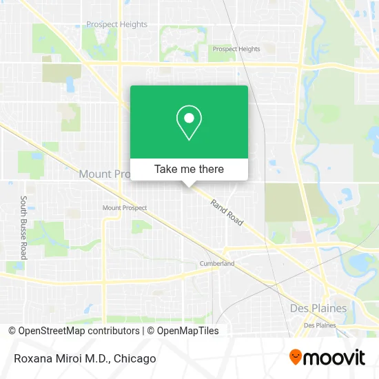 Roxana Miroi M.D. map