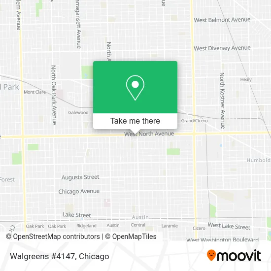 Walgreens #4147 map