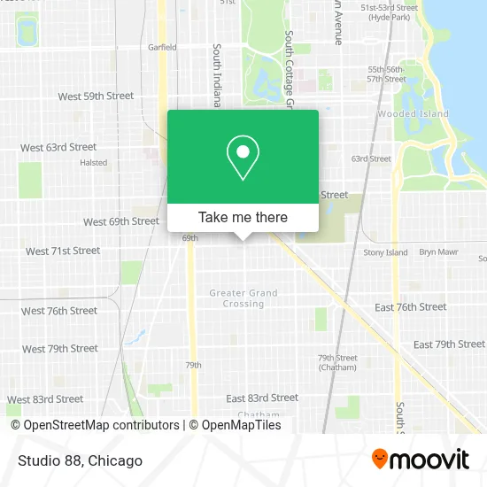 Studio 88 map