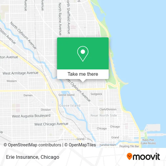 Erie Insurance map