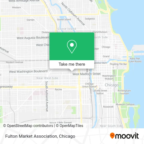 Fulton Market Association map