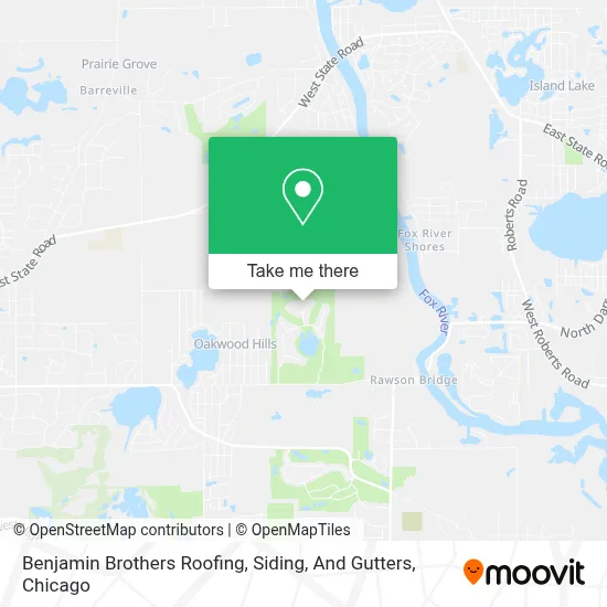 Benjamin Brothers Roofing, Siding, And Gutters map