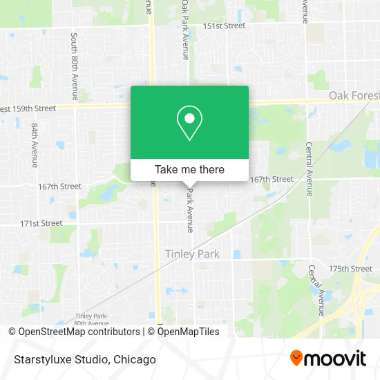 Starstyluxe Studio map