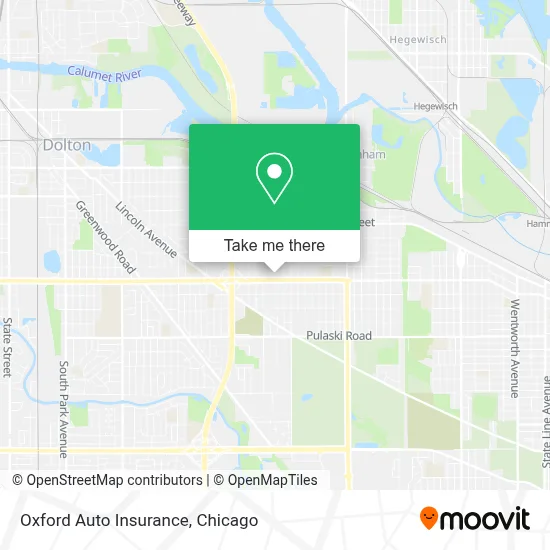 Oxford Auto Insurance map