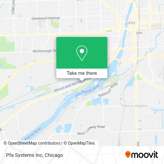 Pfa Systems Inc map