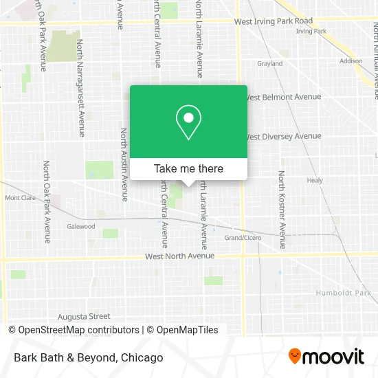 Bark Bath & Beyond map