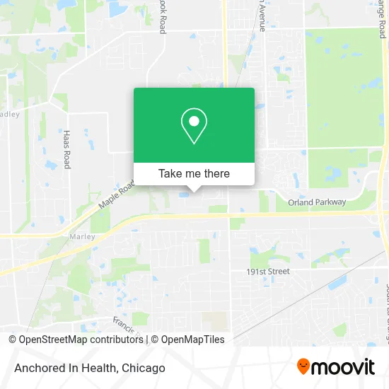 Anchored In Health map