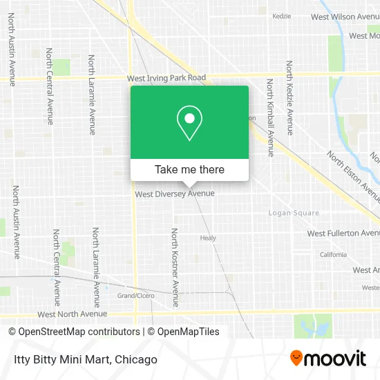 Itty Bitty Mini Mart map