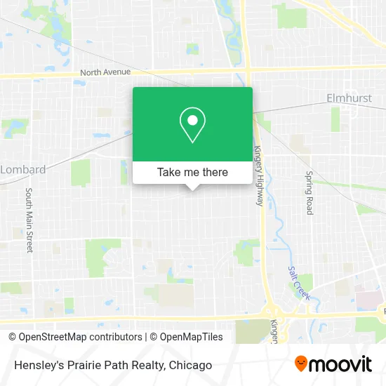 Hensley's Prairie Path Realty map