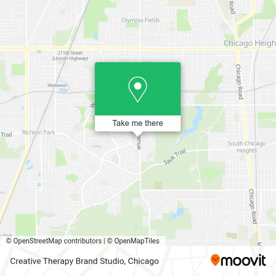 Creative Therapy Brand Studio map