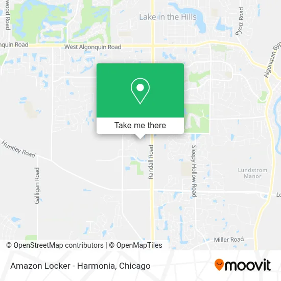 Amazon Locker - Harmonia map