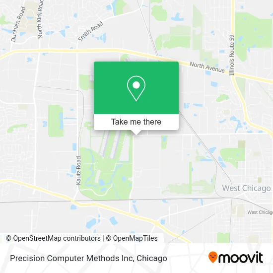 Precision Computer Methods Inc map