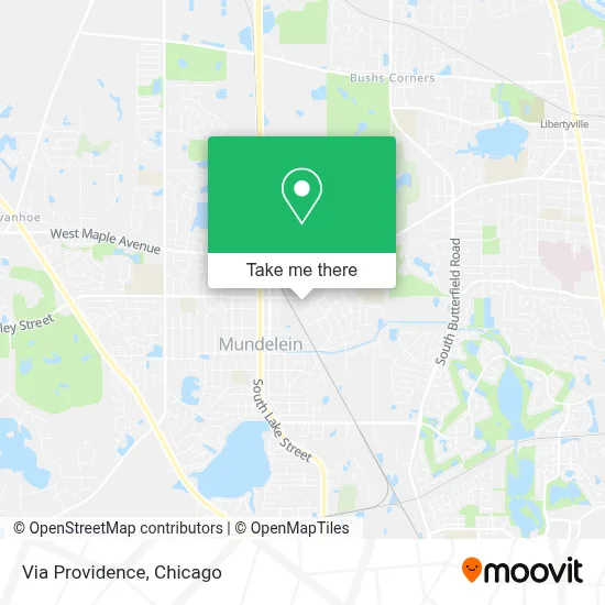 Via Providence map