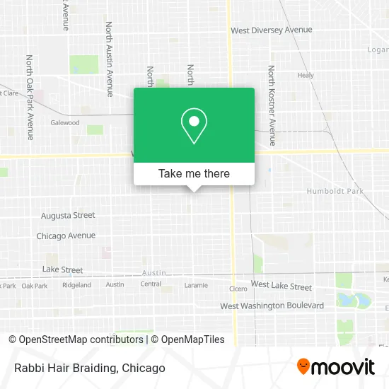 Rabbi Hair Braiding map