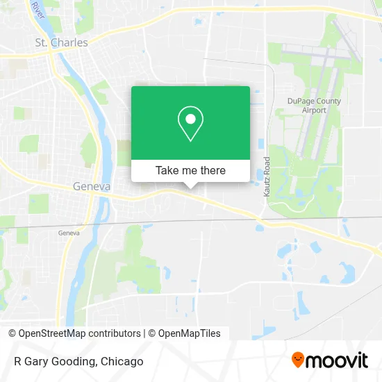 R Gary Gooding map