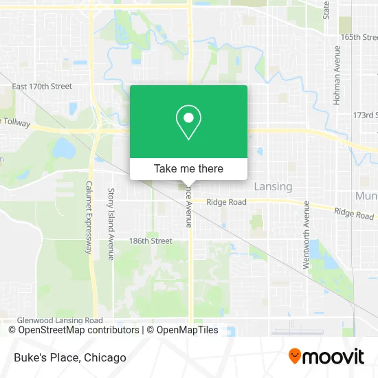 Buke's Place map