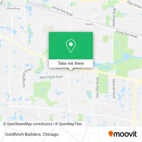 Goldfinch Builders map