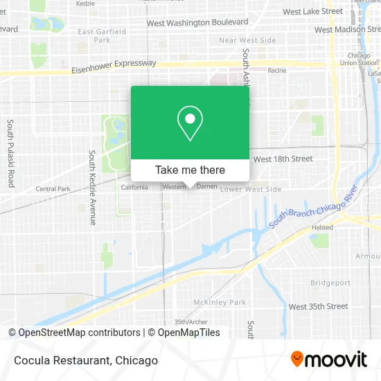 Cocula Restaurant map