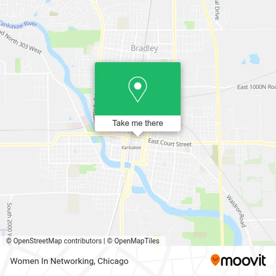 Women In Networking map