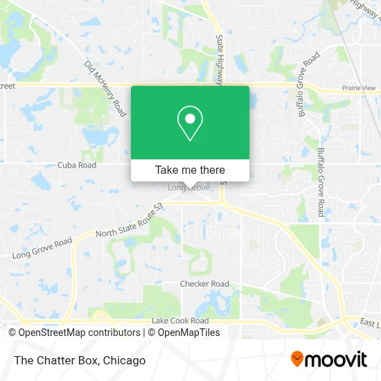 The Chatter Box map
