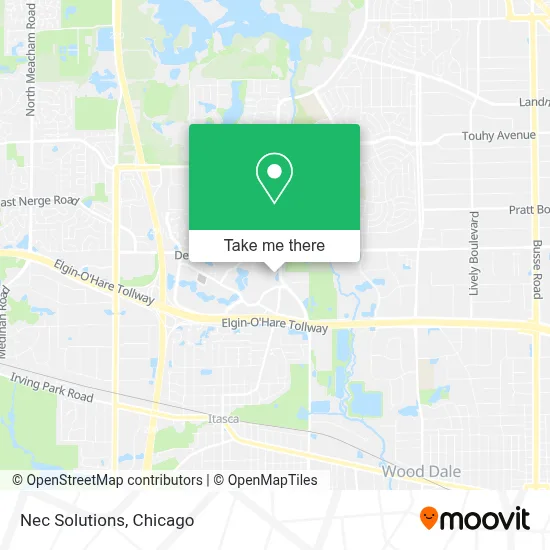 Nec Solutions map