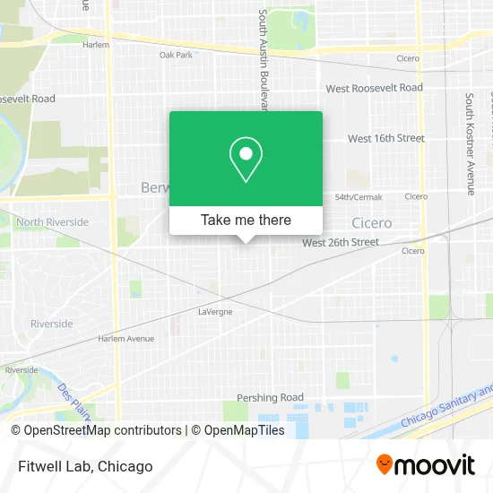 Fitwell Lab map