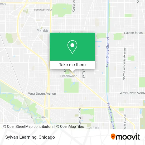 Sylvan Learning map