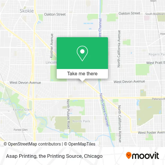Asap Printing, the Printing Source map