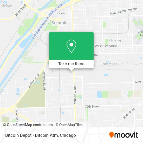 Bitcoin Depot - Bitcoin Atm map