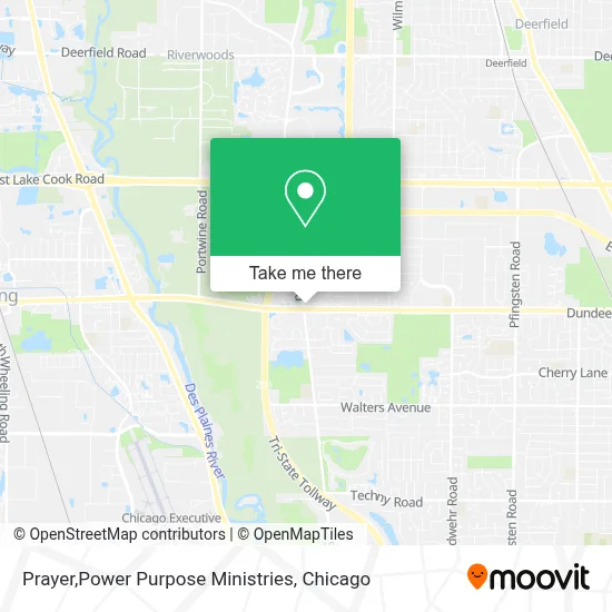 Prayer,Power Purpose Ministries map