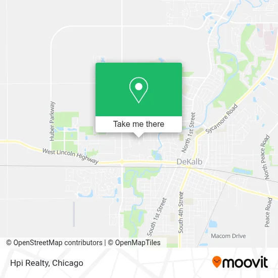 Hpi Realty map