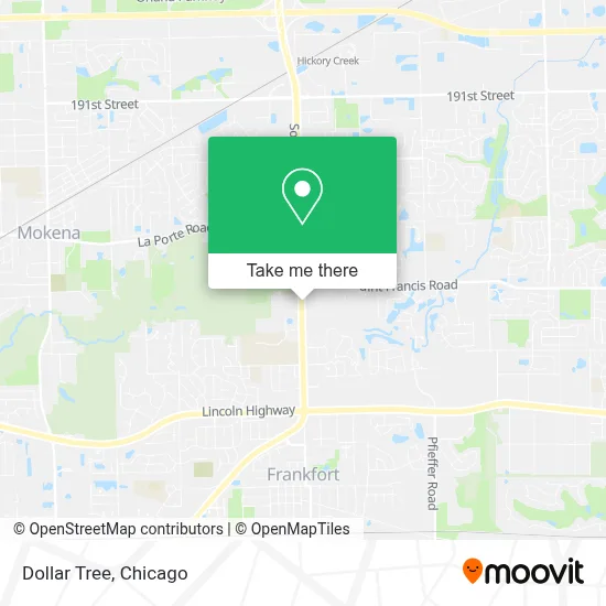 Dollar Tree map