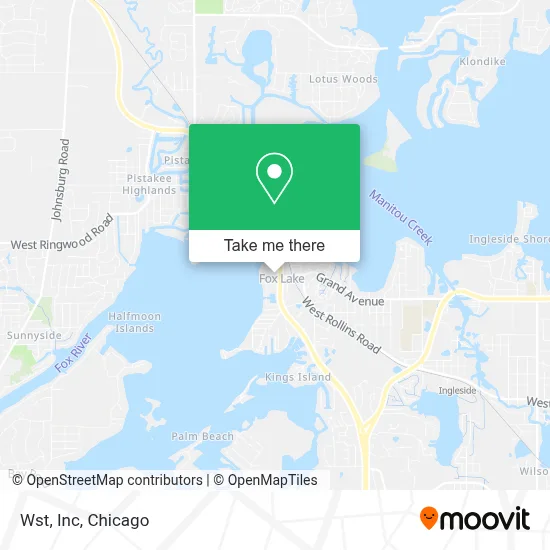 Wst, Inc map