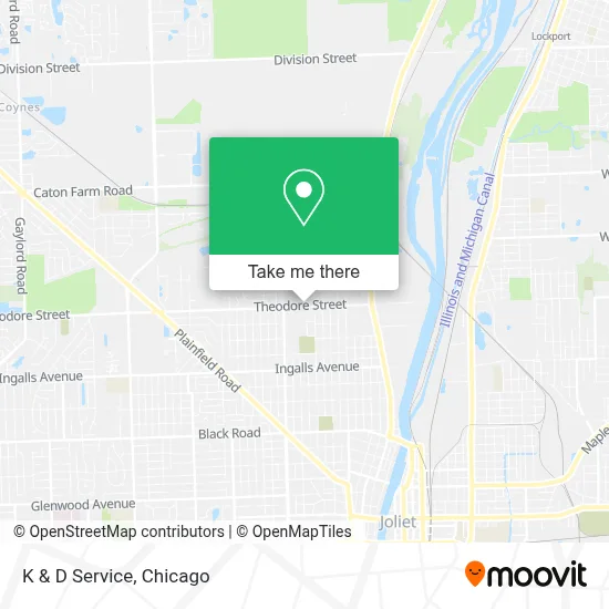 K & D Service map