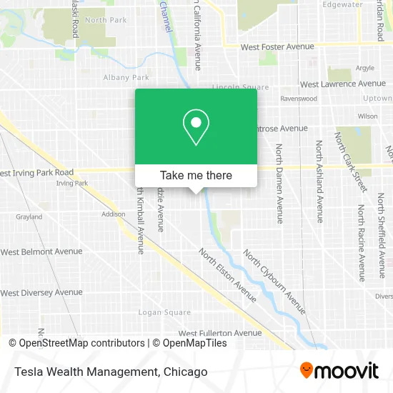 Tesla Wealth Management map