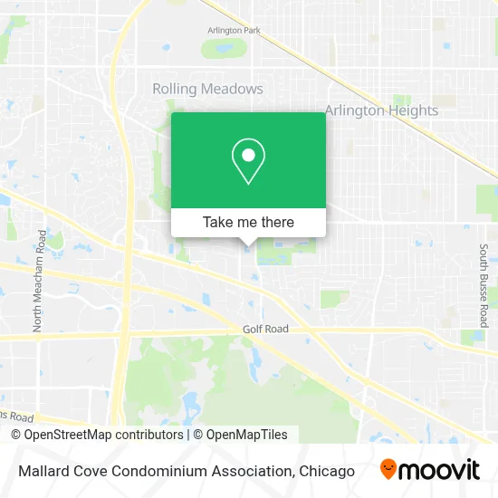 Mallard Cove Condominium Association map