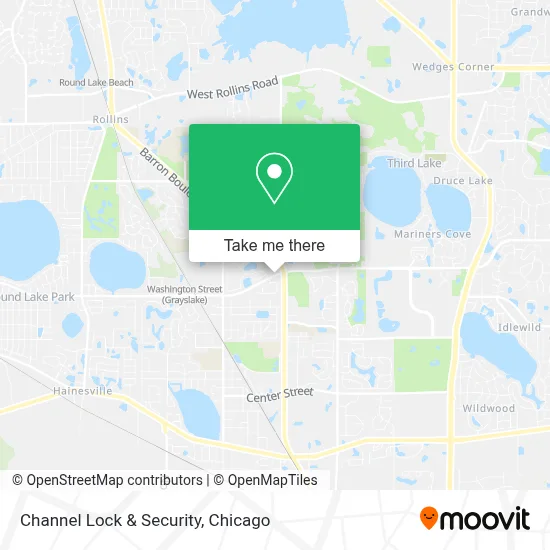 Channel Lock & Security map