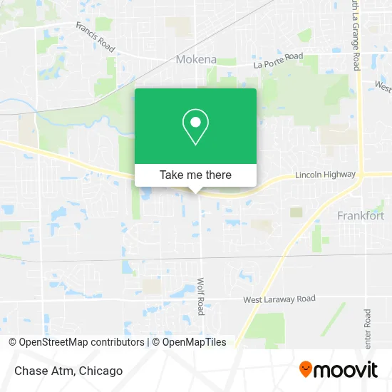 Chase Atm map
