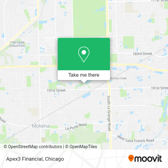 Apex3 Financial map