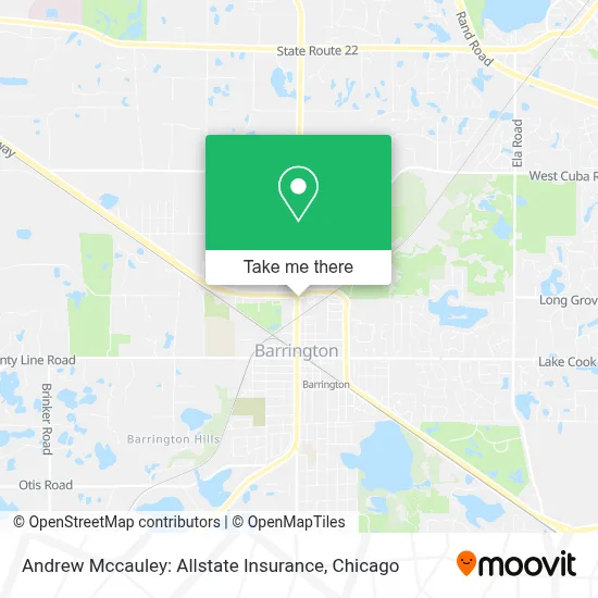 Andrew Mccauley: Allstate Insurance map