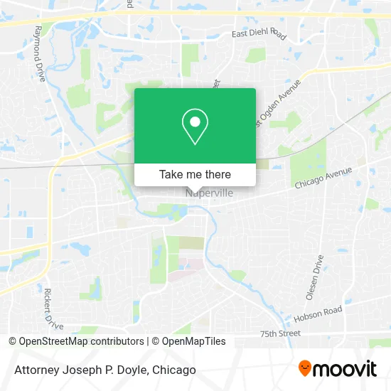 Attorney Joseph P. Doyle map
