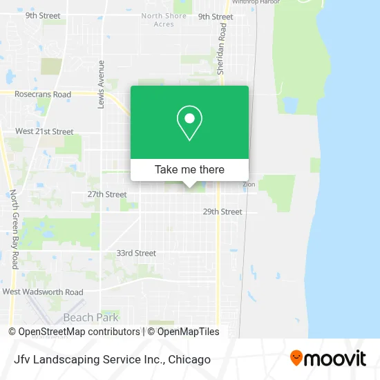 Jfv Landscaping Service Inc. map