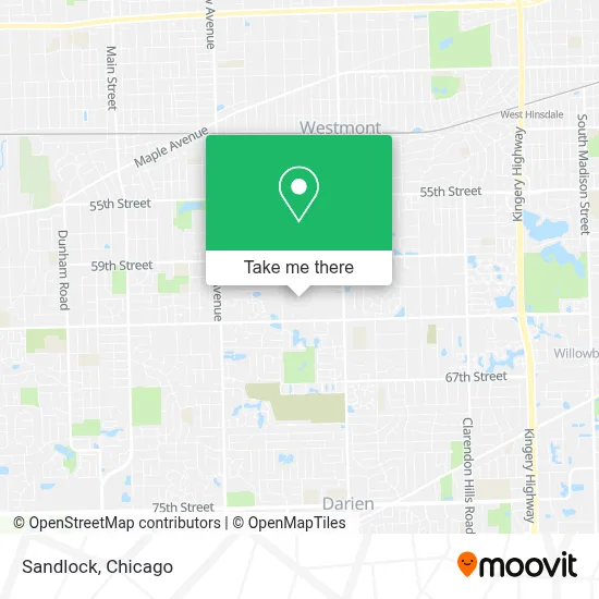 Sandlock map