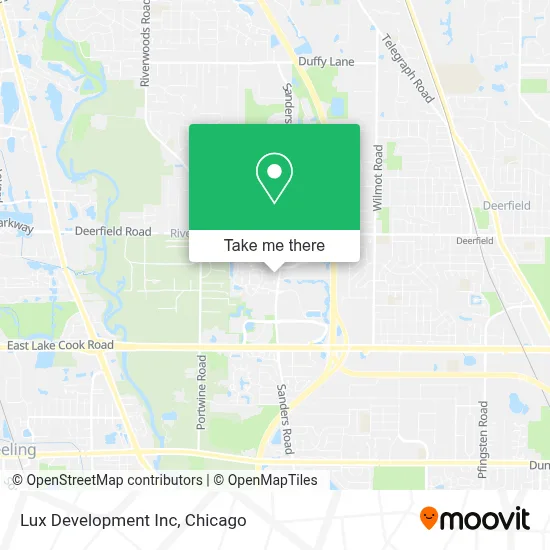 Lux Development Inc map